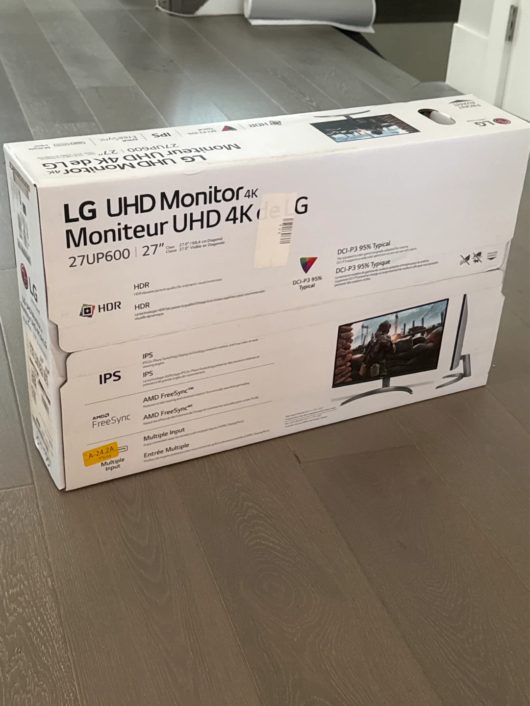 LG UHD Monitor 4K 27UP600 27" Monitor - photo 2