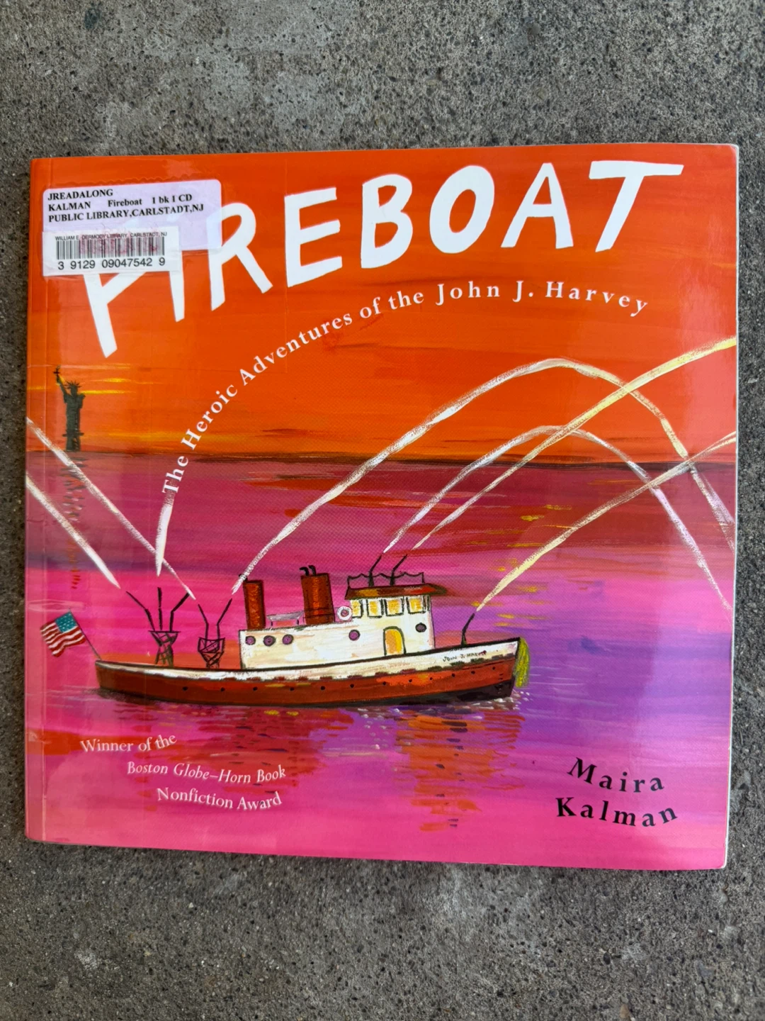 Fire boat book