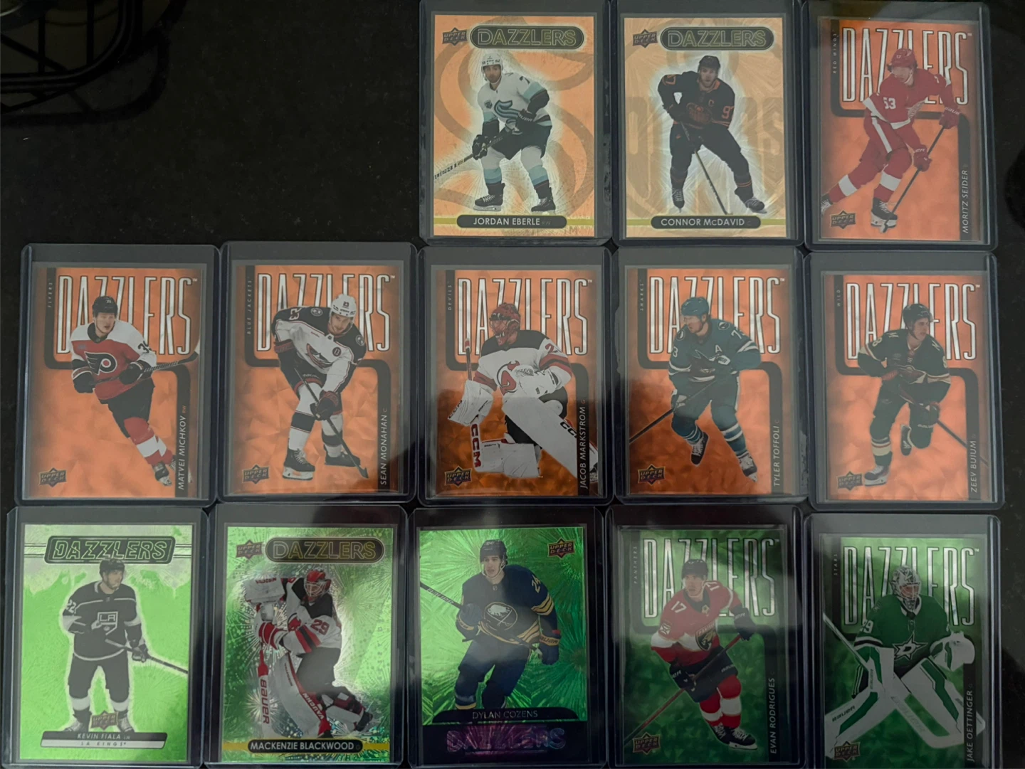 Upper Deck Dazzlers Hockey Cards Collection
