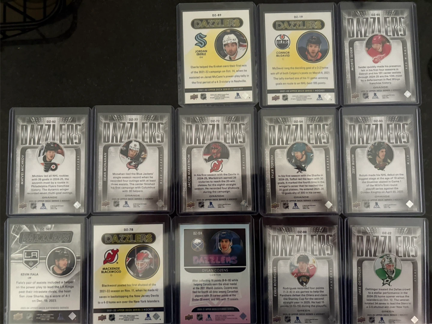 Upper Deck Dazzlers Hockey Cards Collection - photo 2