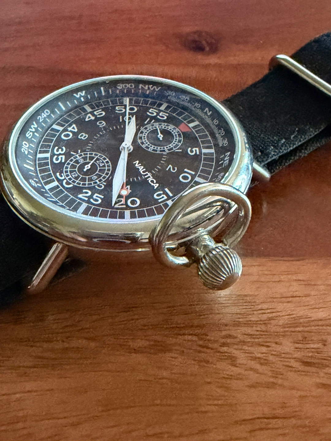 Nautica Yacht Club Stainless Steel Watch (A10020) - photo 5