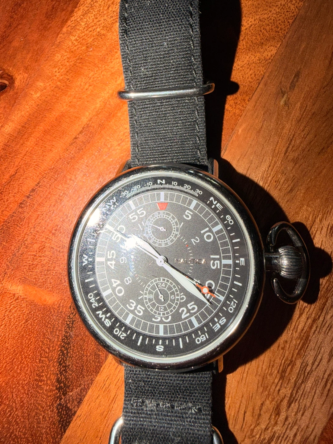 Nautica Yacht Club Stainless Steel Watch (A10020) - photo 2