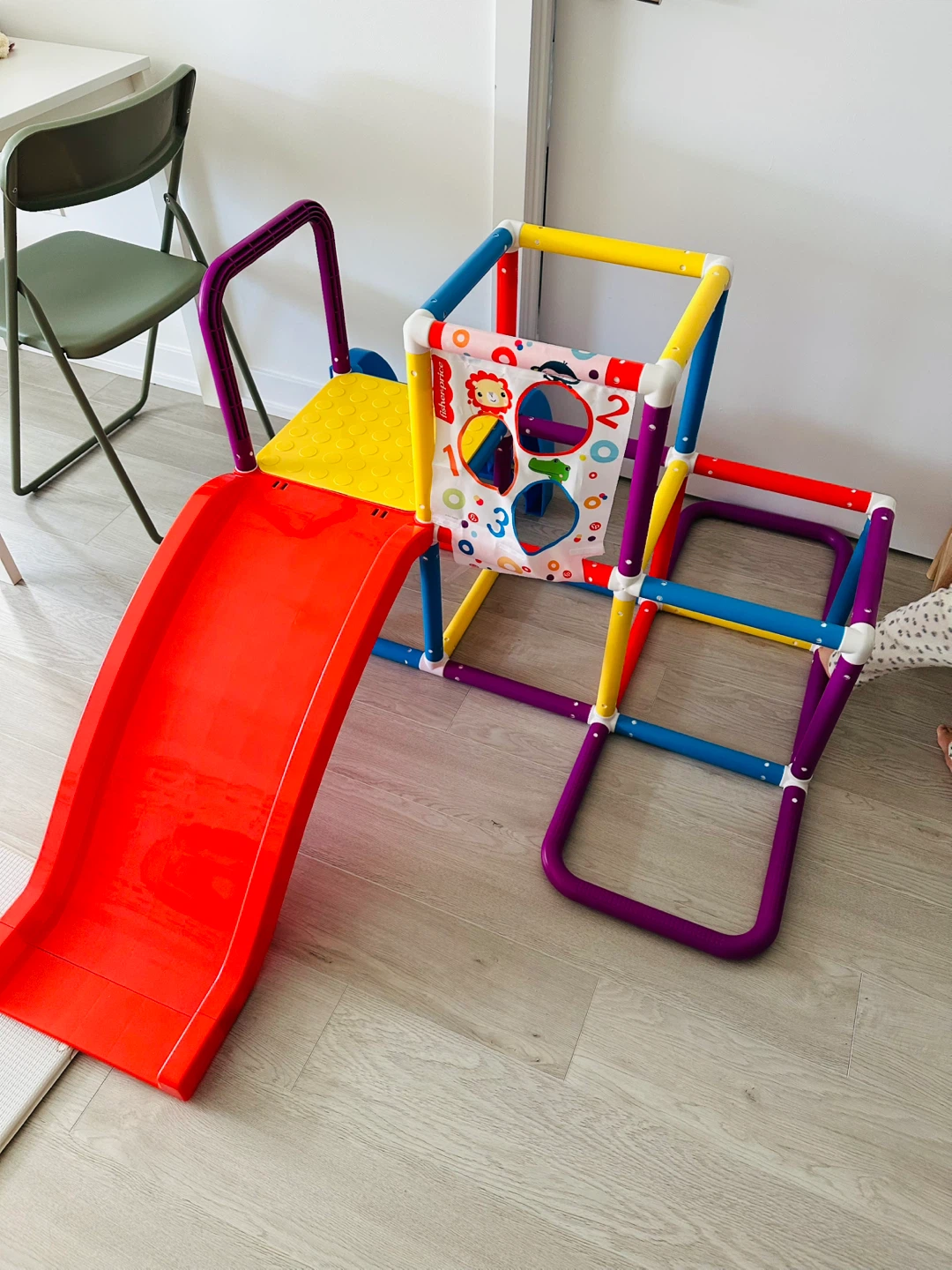 Fisher-Price Jungle Gym Play Structure with Slide - Never Used - photo 2