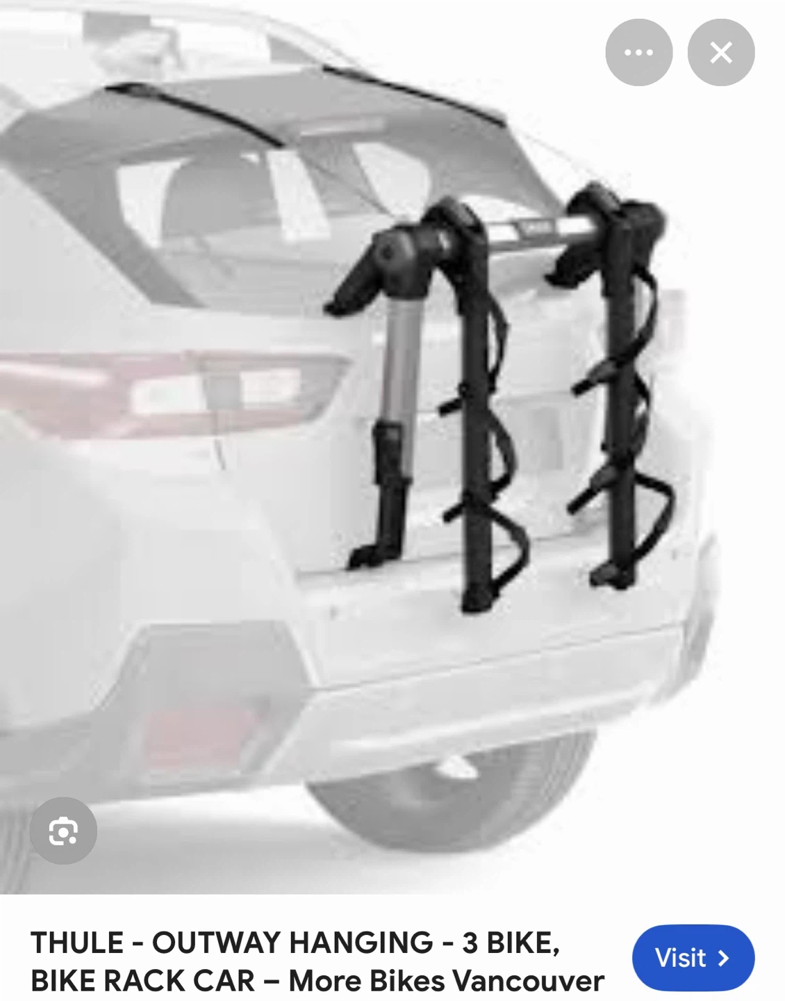 Thule Outway Hanging 3 Bike Car Rack - photo 2