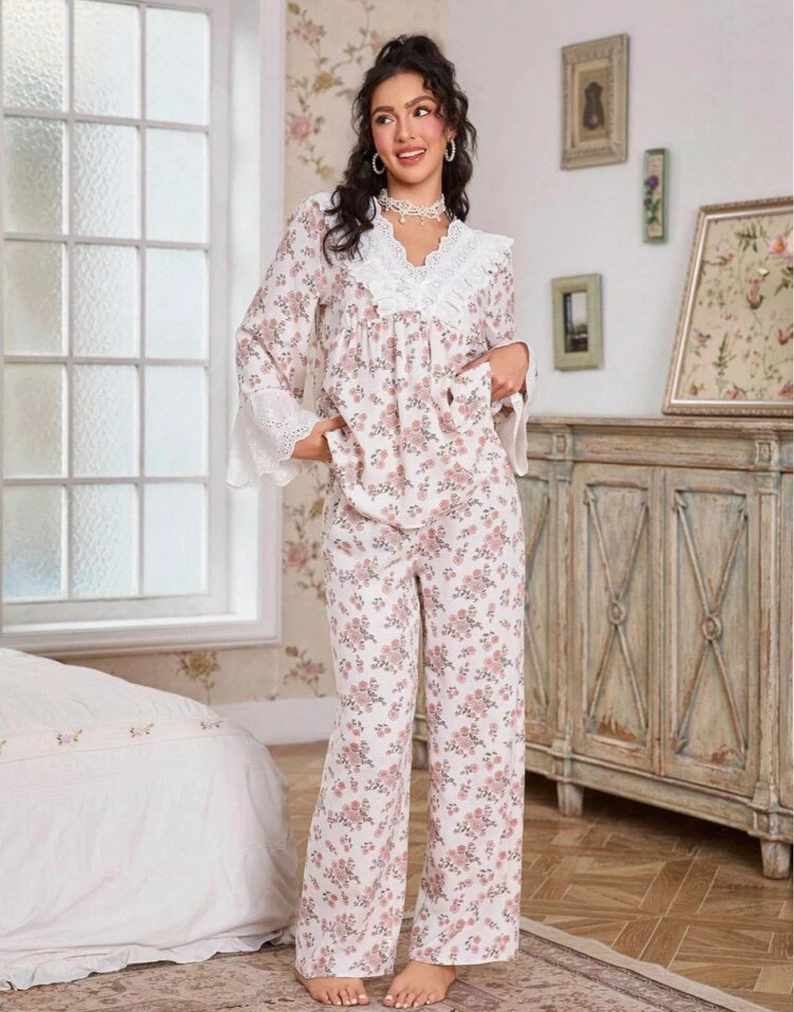 Floral Pyjama Set - photo 2