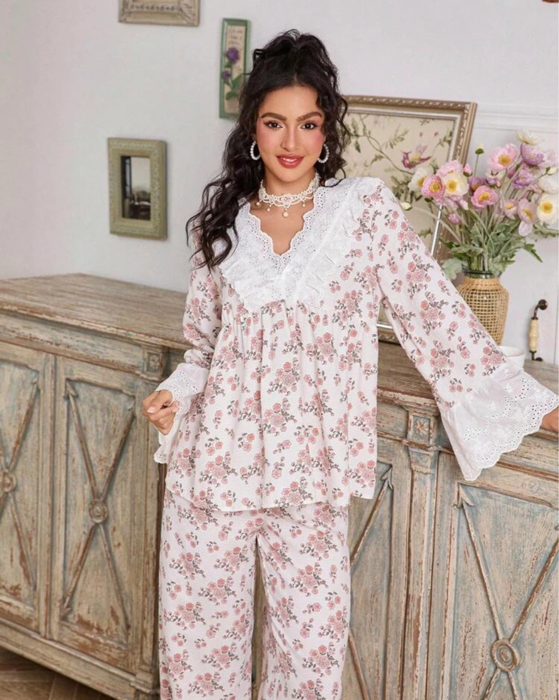 Floral Pyjama Set
