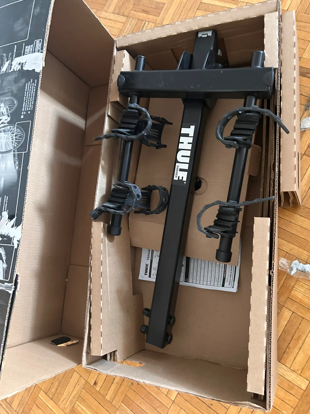 Thule Trailway 2 Hanging Bike Hitch Rack - Carries 2 Bikes