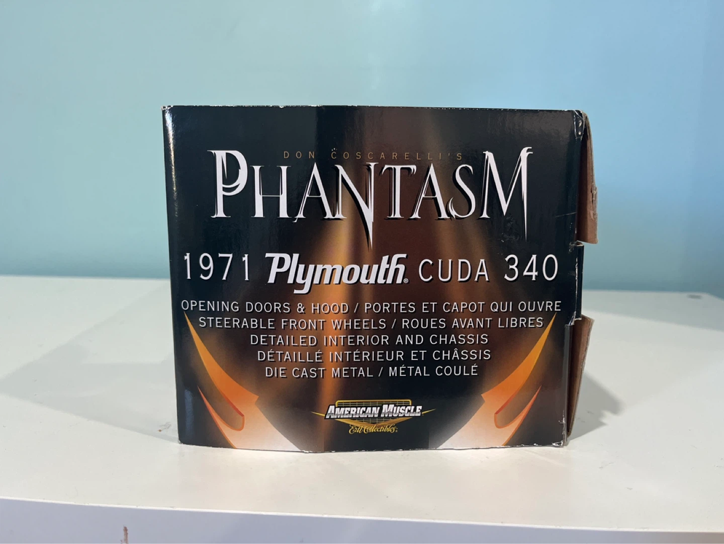 1971 Plymouth Cuda 340 Phantasm Die Cast Car - photo 3