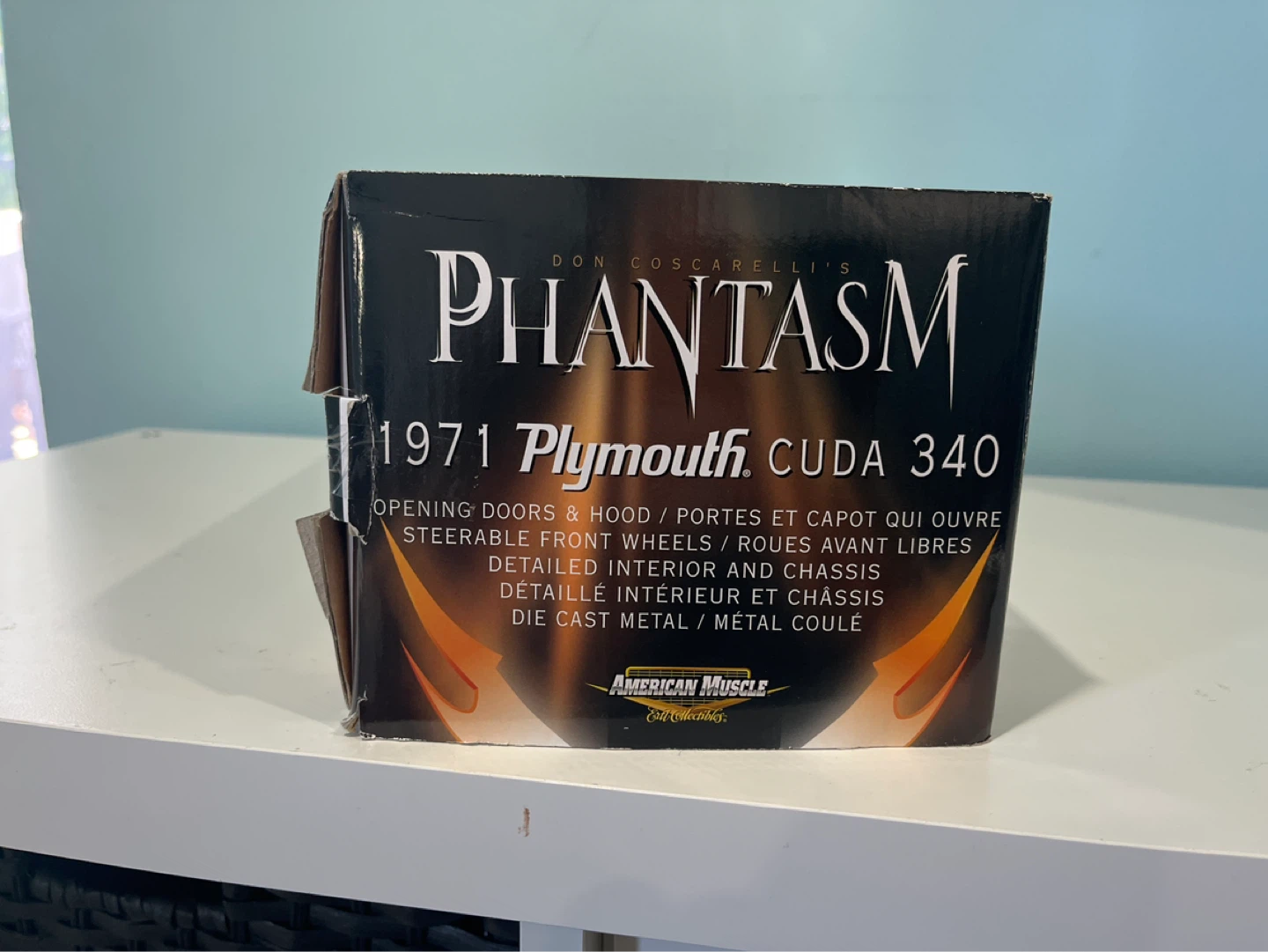 1971 Plymouth Cuda 340 Phantasm Die Cast Car - photo 5