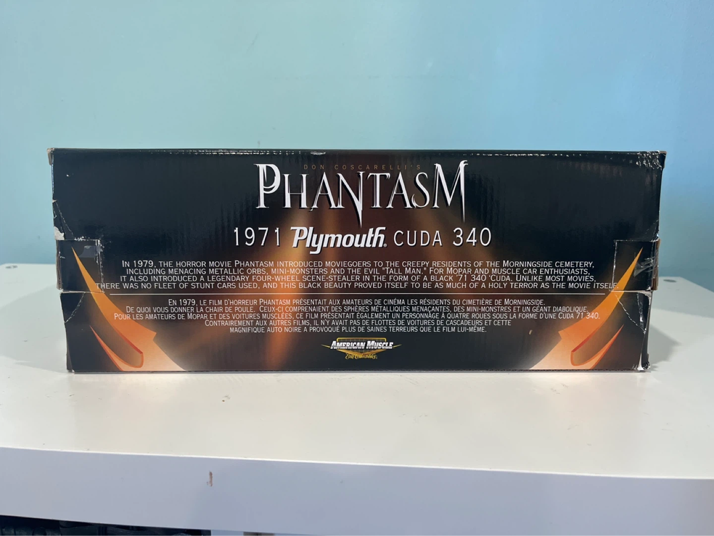 1971 Plymouth Cuda 340 Phantasm Die Cast Car - photo 4