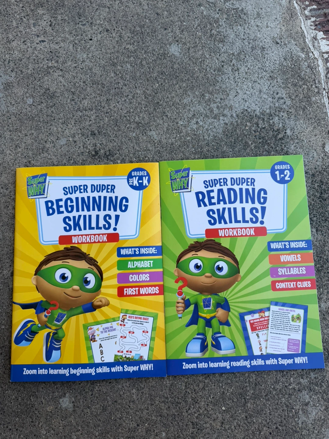Reading skills work books