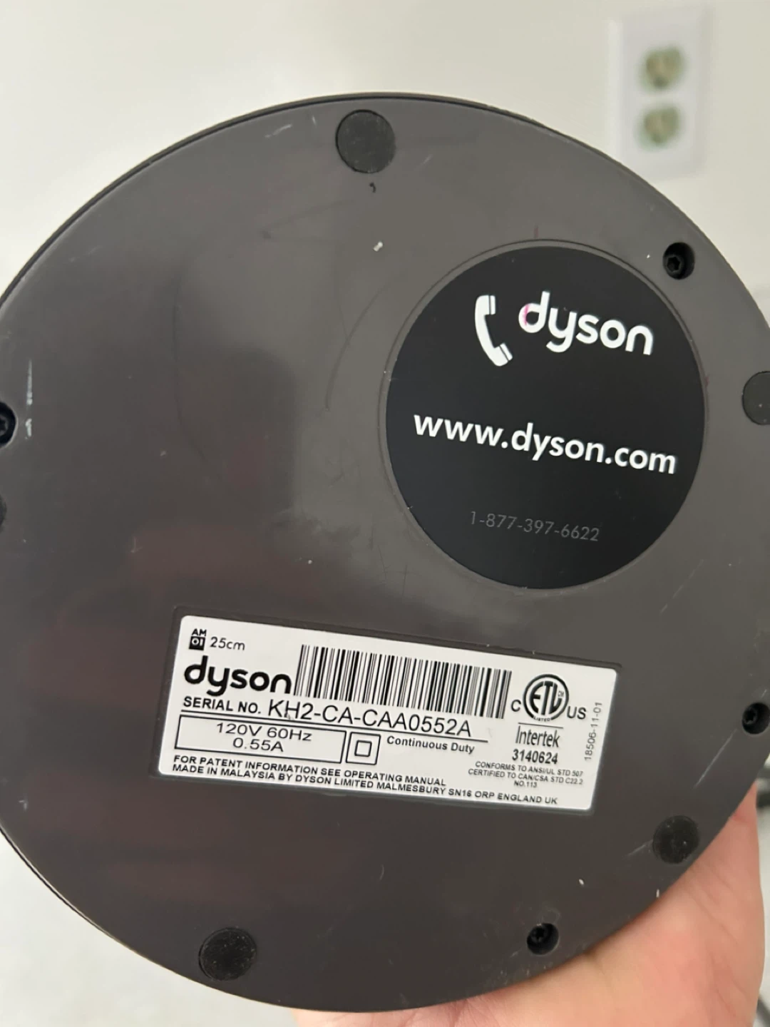 Dyson Desk Fan - photo 2