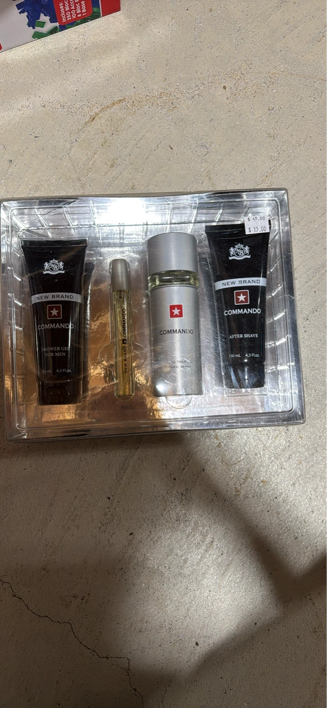 Commando Men's Grooming Gift Set