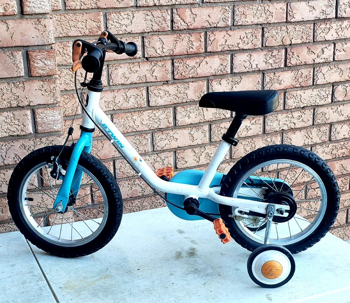 B'Twin Kids Bike with Training Wheels - photo 3