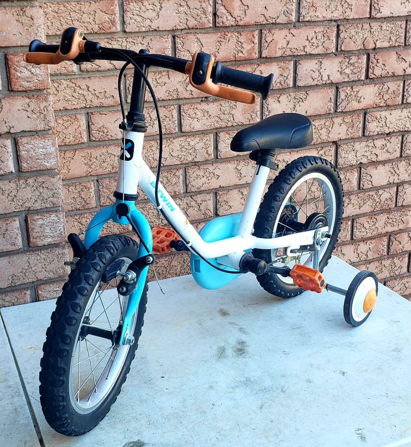 B'Twin Kids Bike with Training Wheels - photo 2