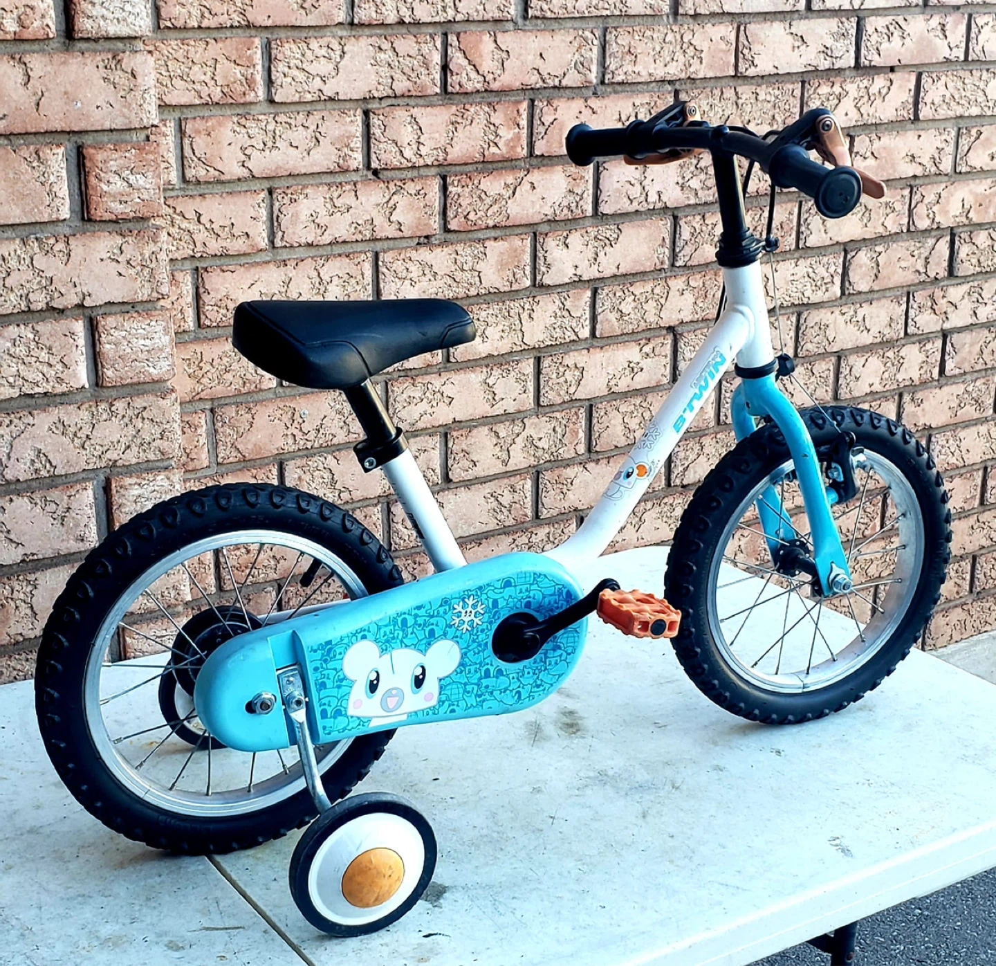 B'Twin Kids Bike with Training Wheels - photo 5