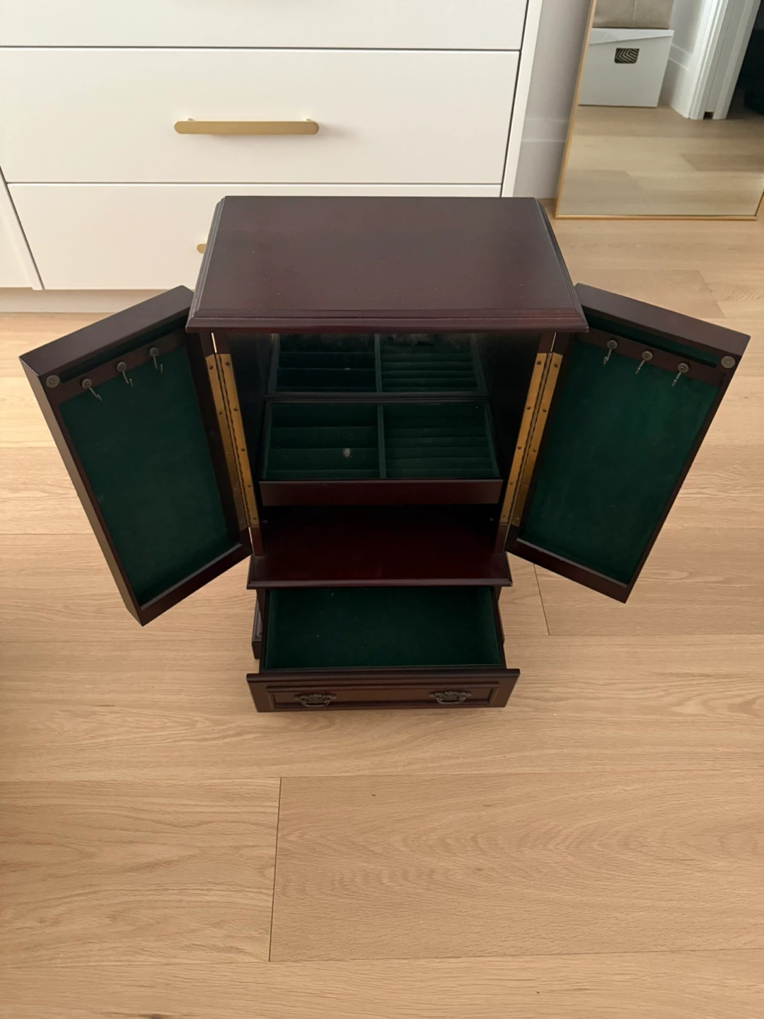 Wooden Jewellery Box with Drawer - Bombay - photo 2