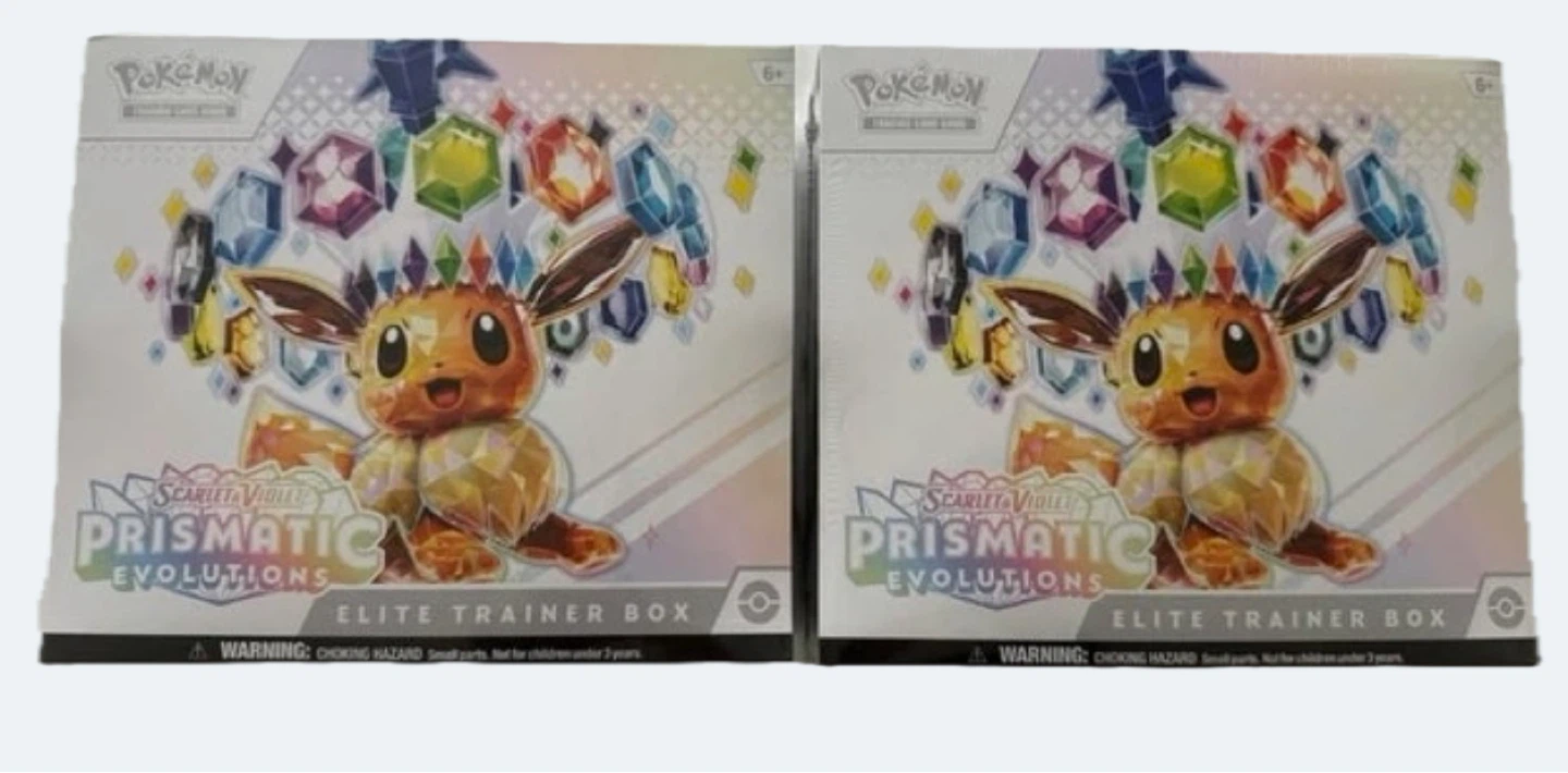 Pokemon Scarlet & Violet Prismatic Evolutions Elite Trainer Box - photo 2