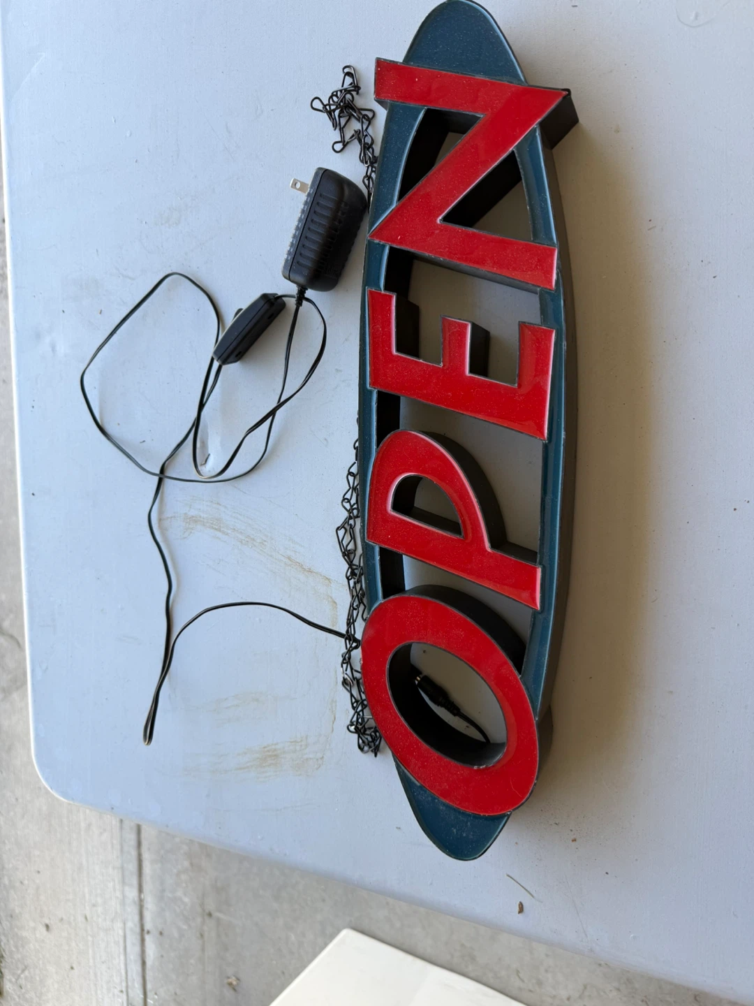 Light-up Open Sign