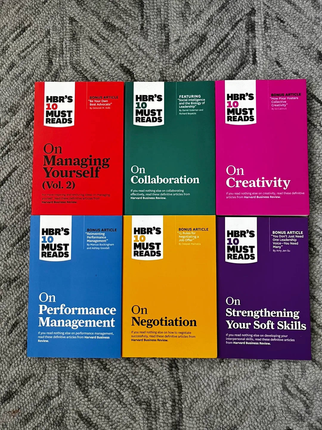 HBR's 10 Must Reads Book Set
