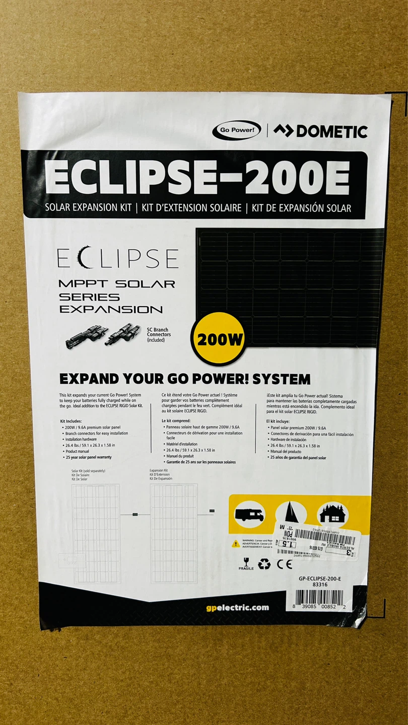 Eclipse-200E Solar Expansion Kit