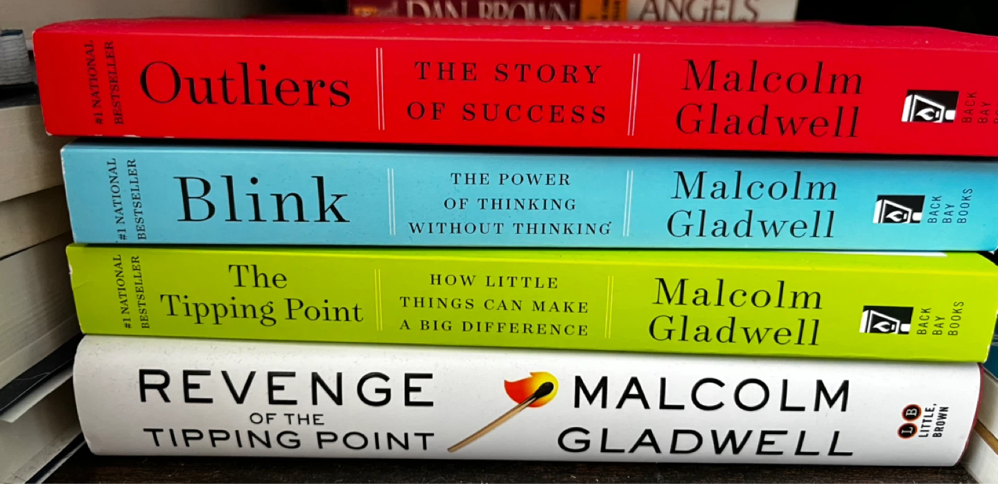 Malcolm Gladwell Books - photo 2