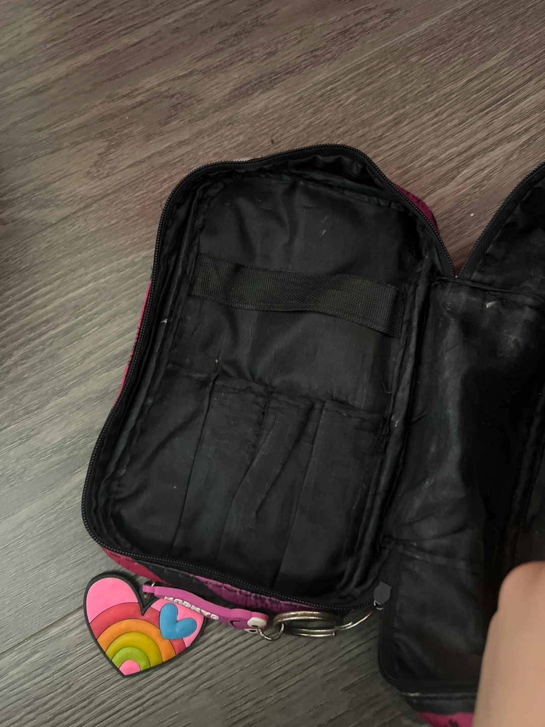 Makeup Bag with Lipstick Print - photo 2