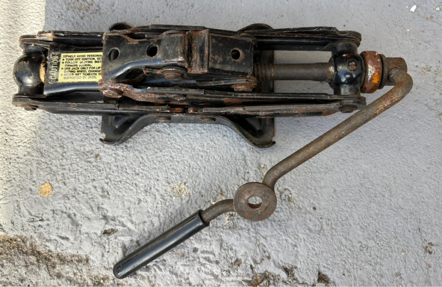 Scissor Jack with Handle