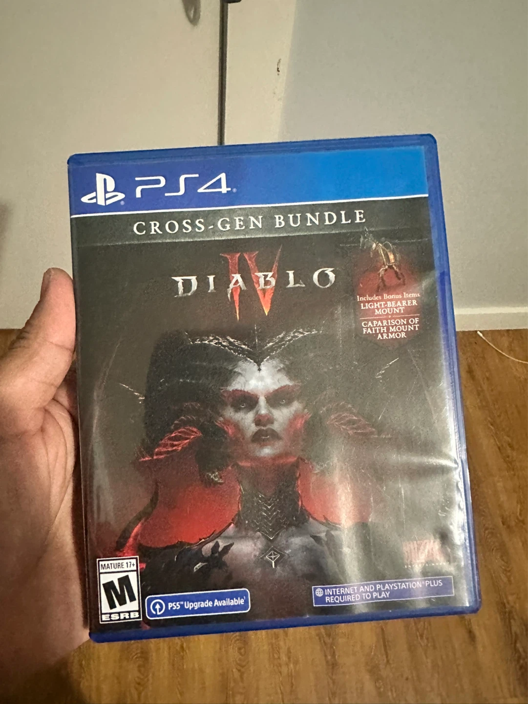 Diablo IV Cross-Gen Bundle PS4 Game. Ps5 upgradeable
