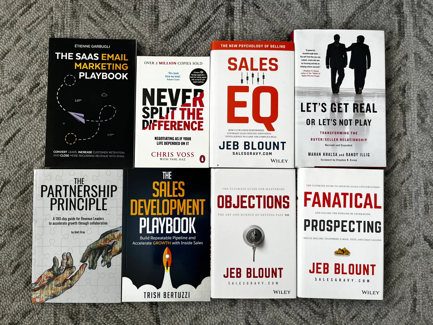 Collection of Business & Sales Books
