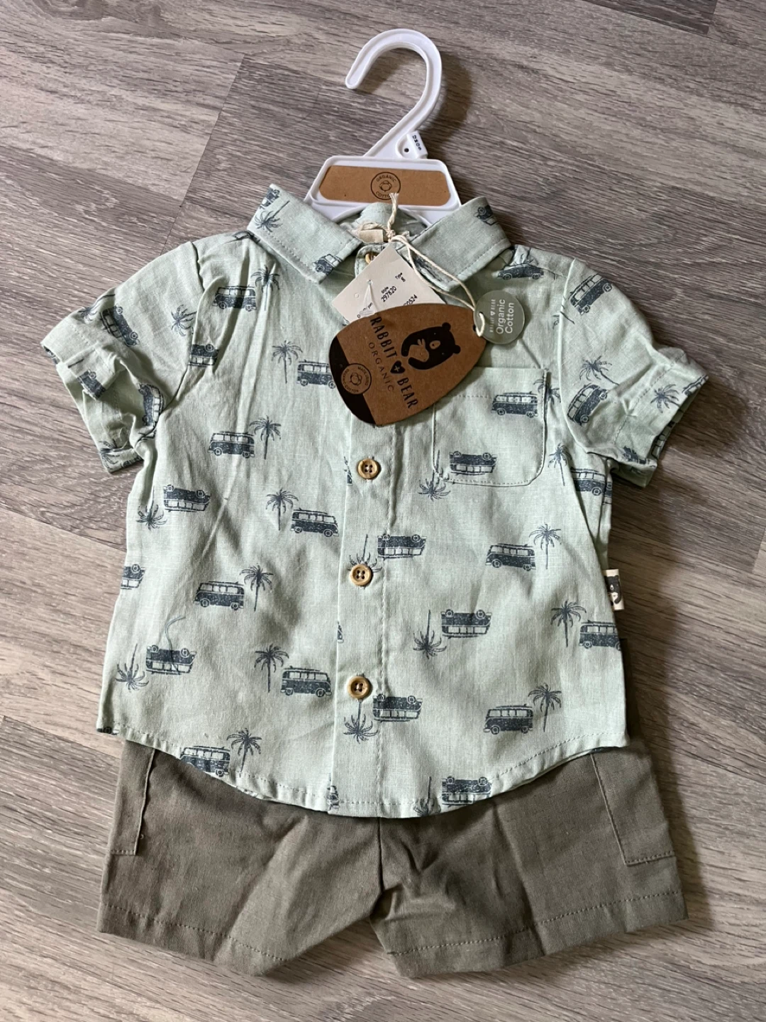 Rabbit & Bear Organic cotton - Size 12 Months