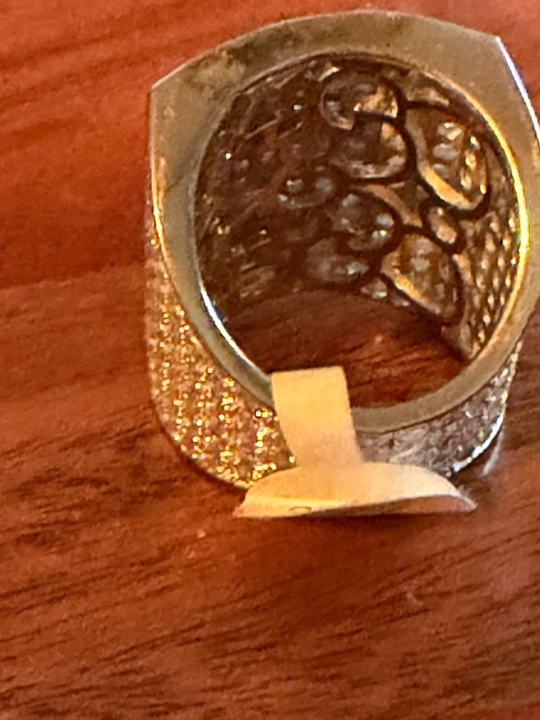 Men's Ring Size 7.5 Sterling Silver & CZ - photo 4