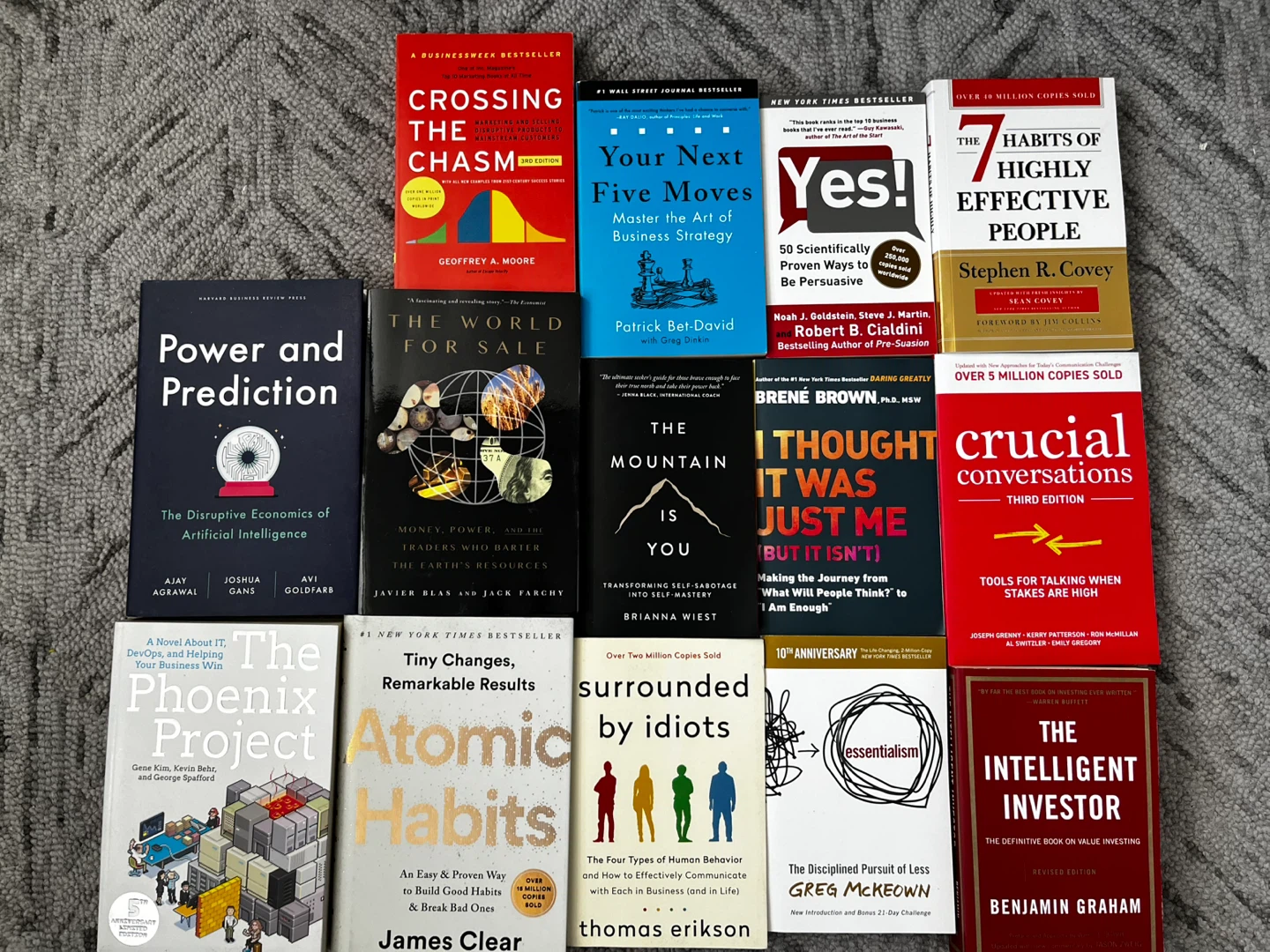 Set of 7 Business Books