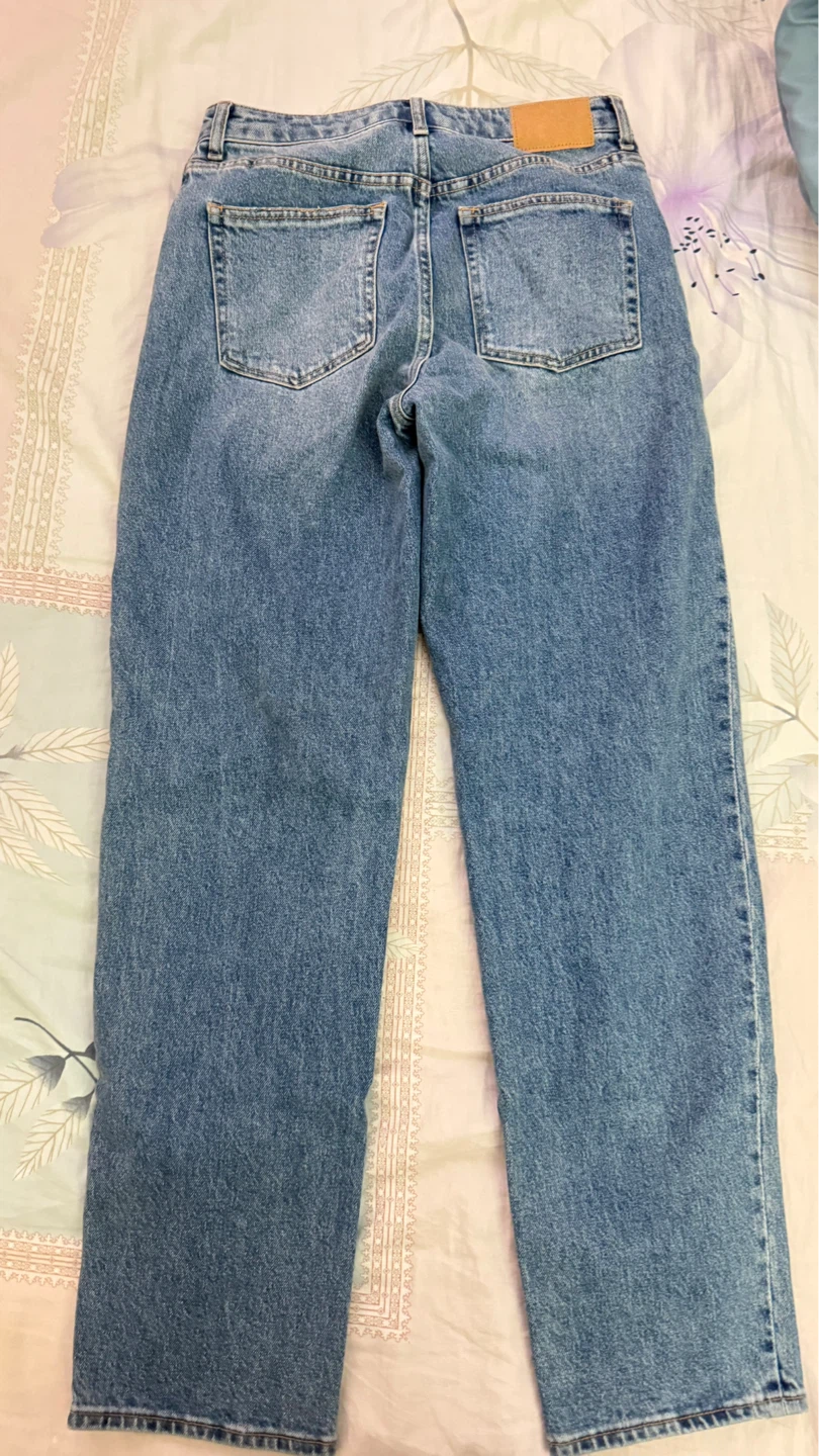 H&M Blue Denim Jeans Size 6 - photo 3