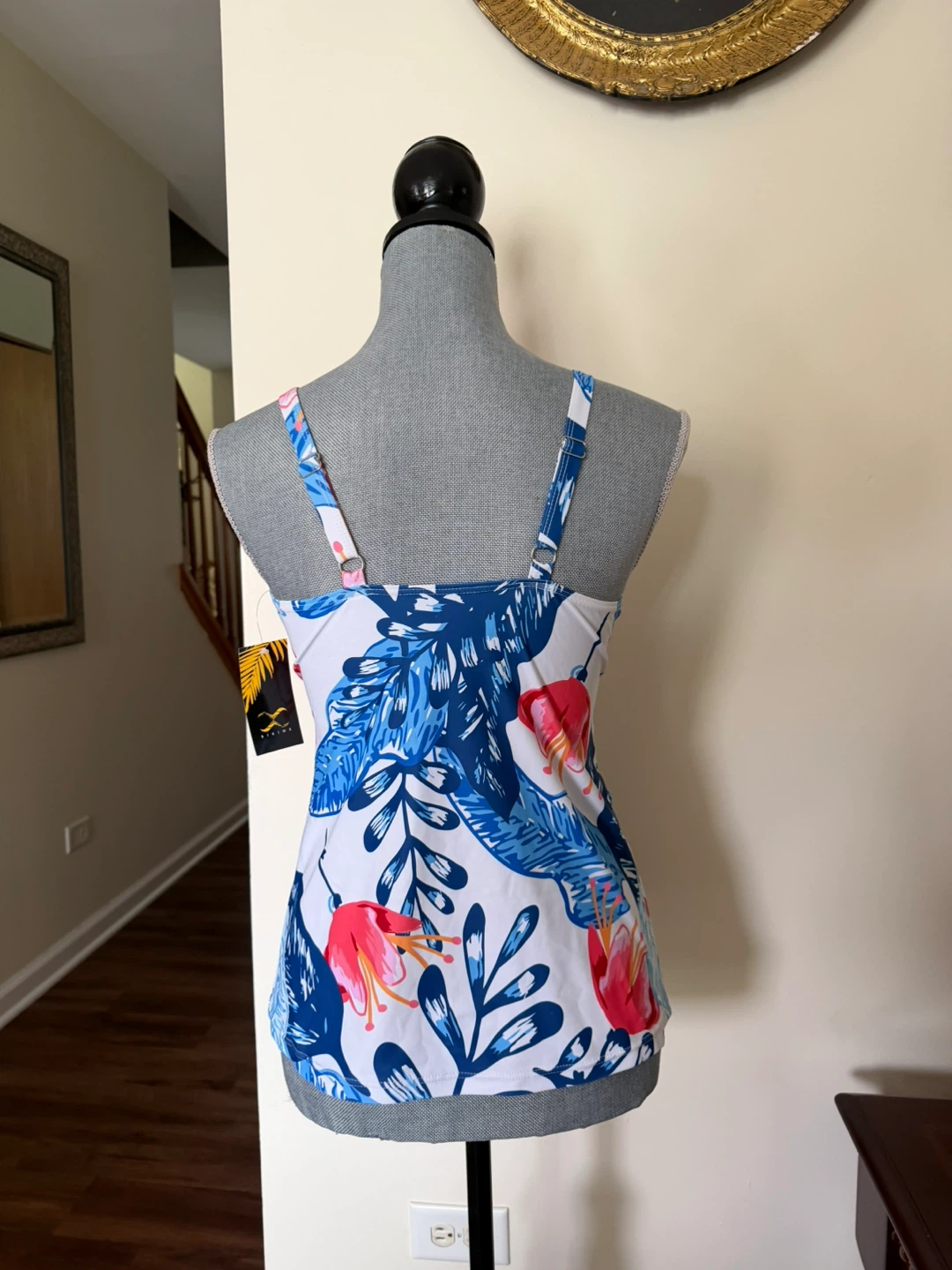 BikinX Women's Floral Tankini Top Size S - photo 2