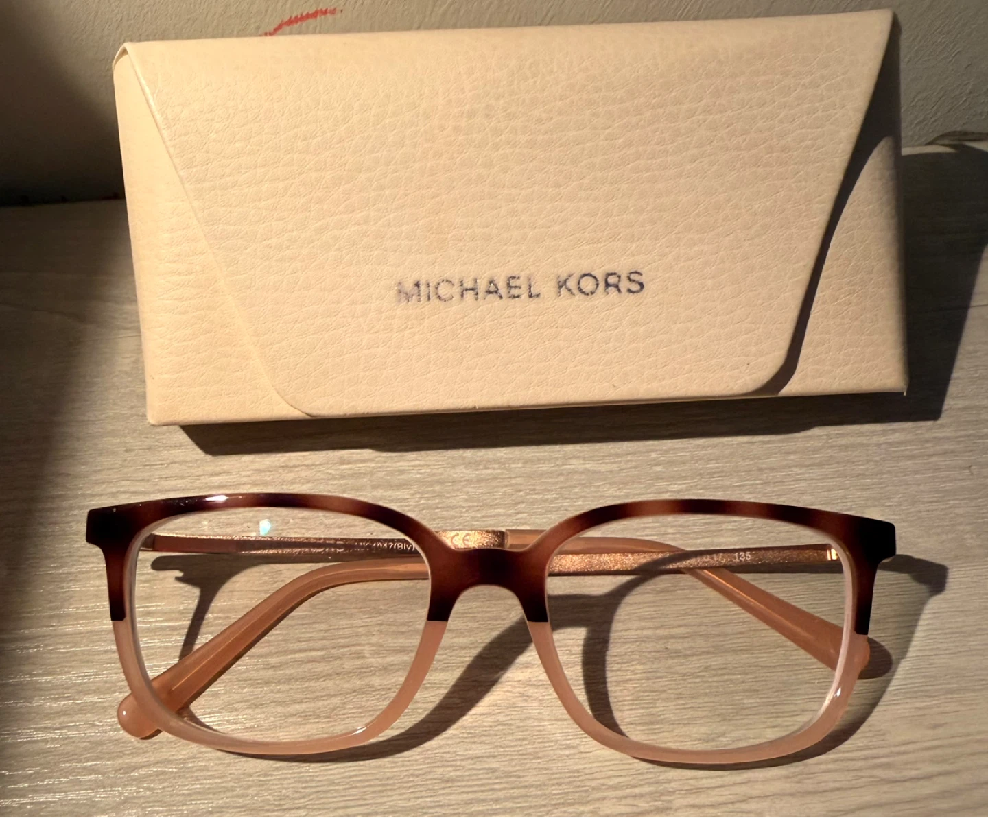 Michael Kors Women's Rose Gold & Pink Eyeglasses