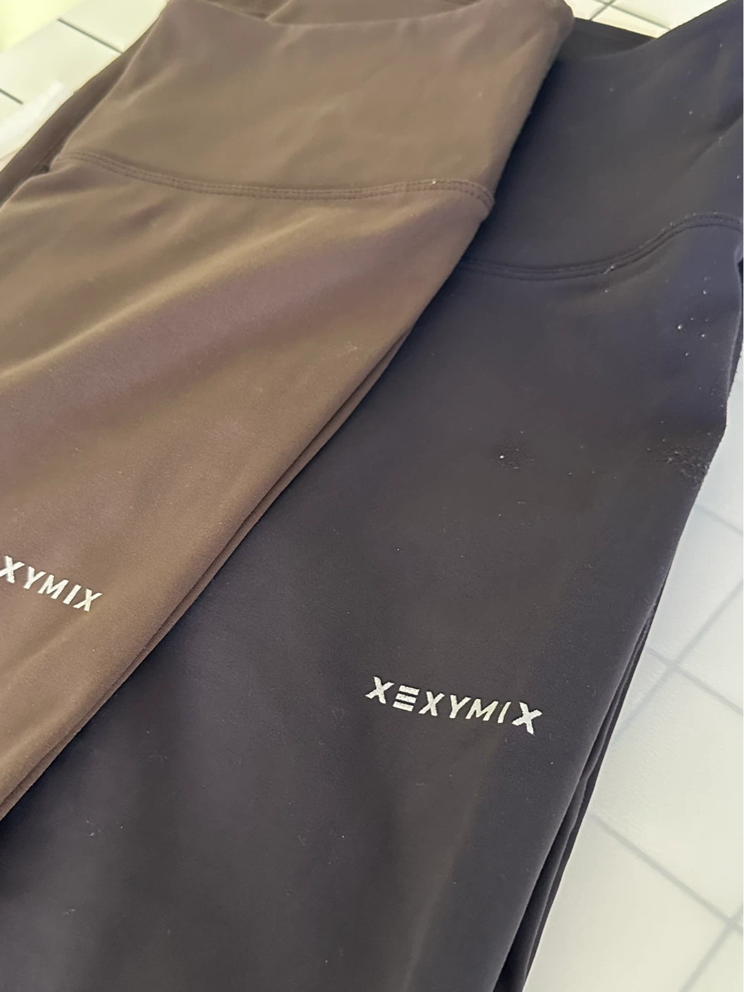 XEXYMIX Leggings - dark grey & dark brown (xs) - photo 4