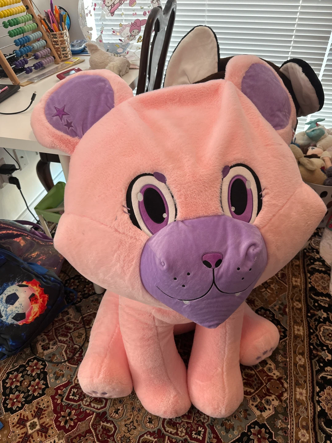 Two large plush stuffed animals - photo 4