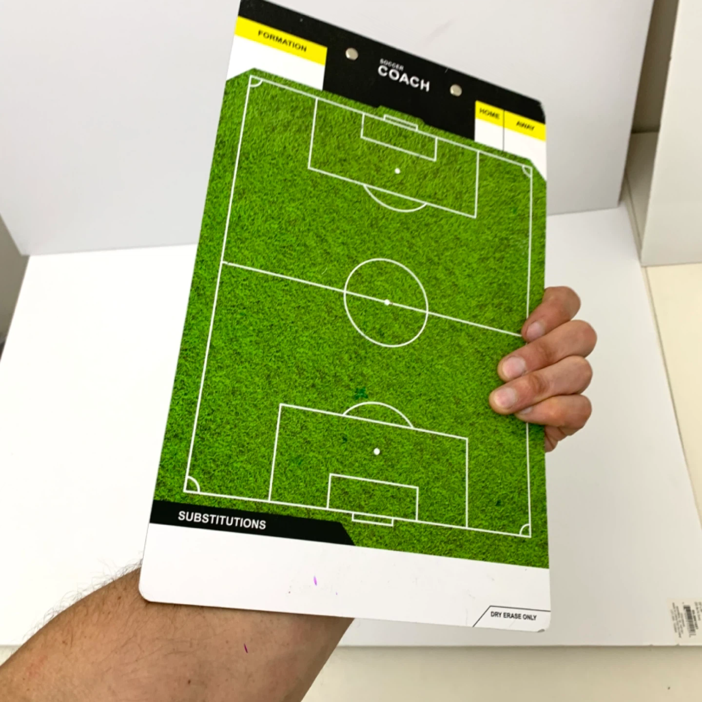 Soccer Coach Clipboard Soccer Tactics Board Dry Erase Coaching - photo 5