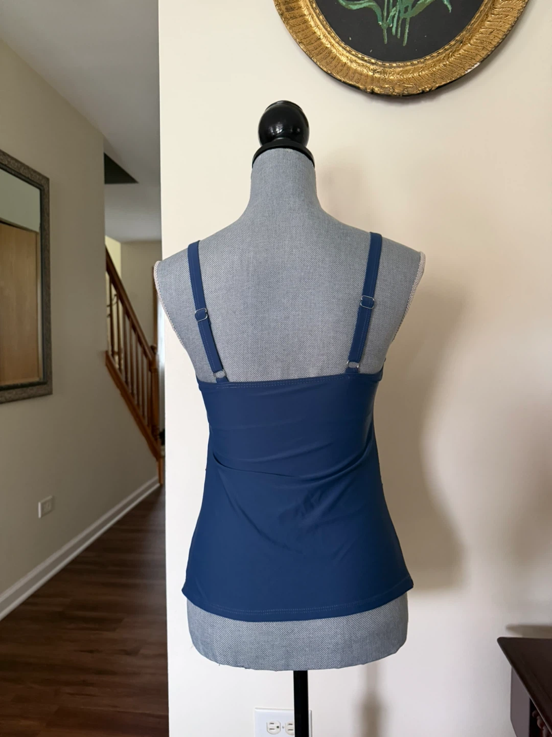 Blue Tankini Top Size S - photo 2