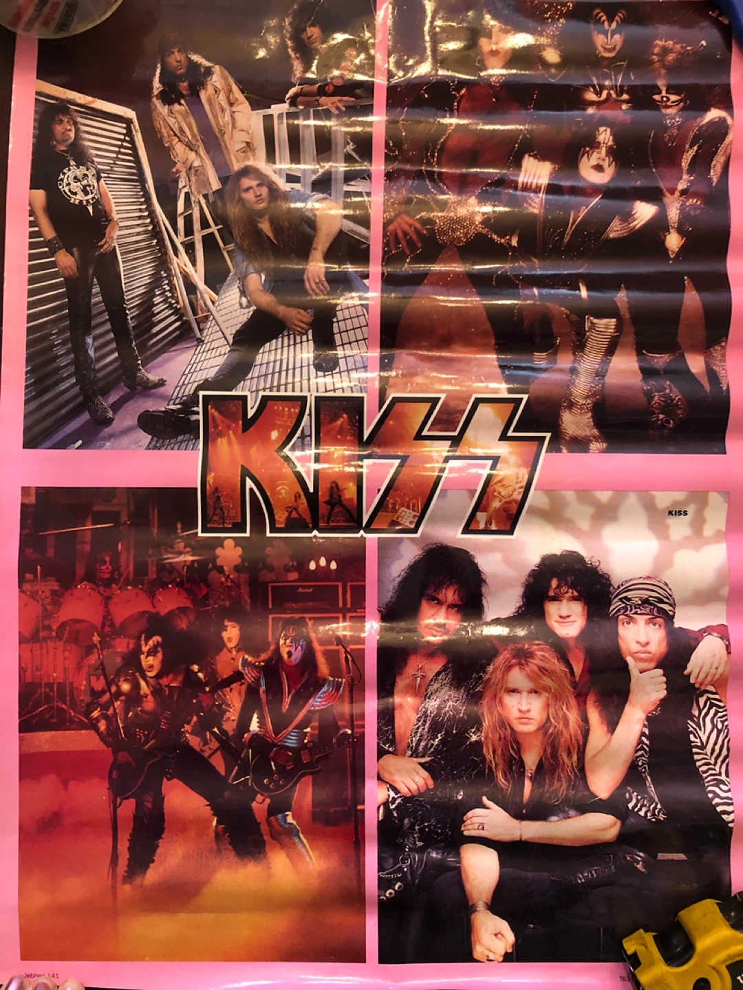 KISS Poster. Vintage