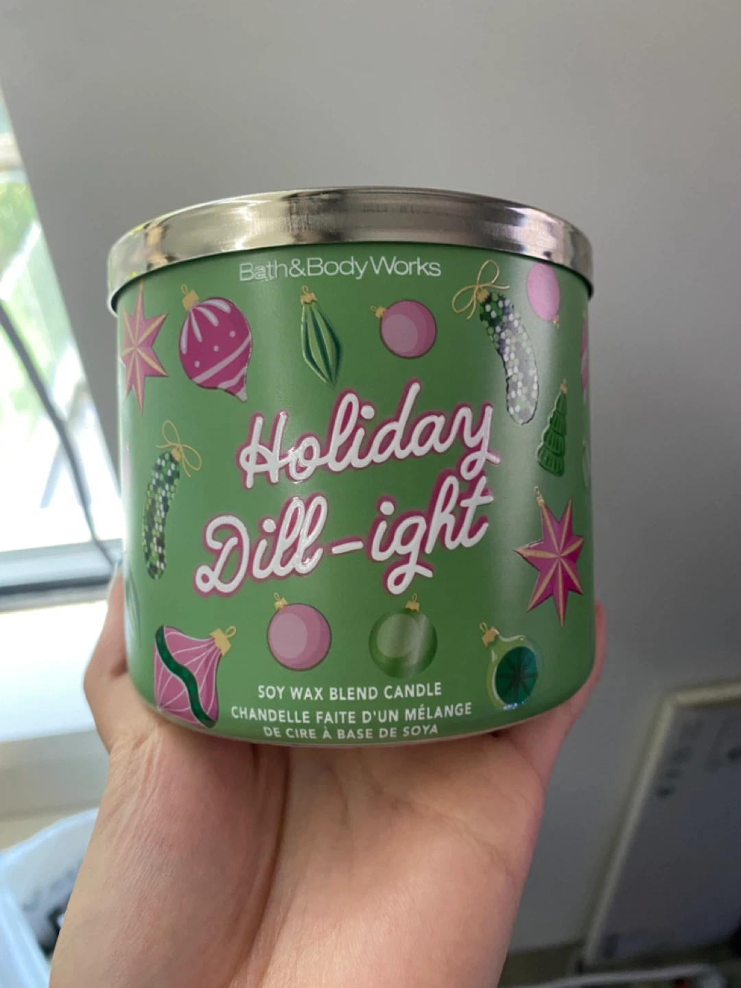 Bath & Body Works Holiday Dill-ight 3-Wick Candle