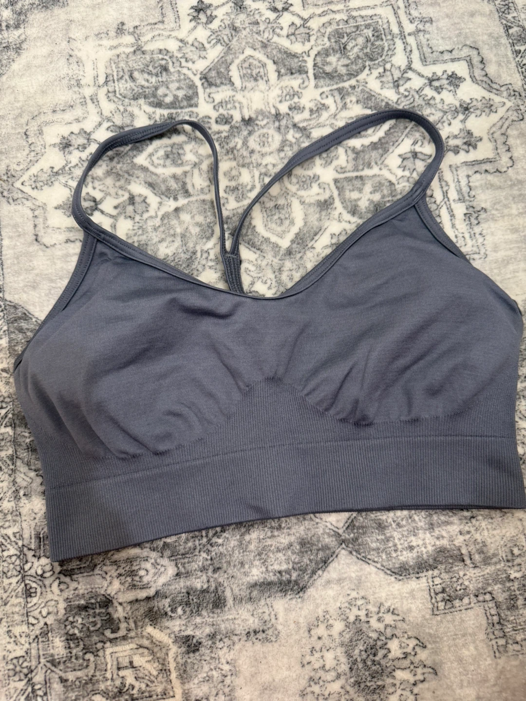 Gymshark Sports Bra - Grey, Size M