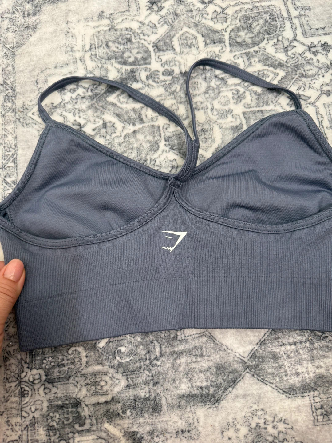 Gymshark Sports Bra - Grey, Size M - photo 2
