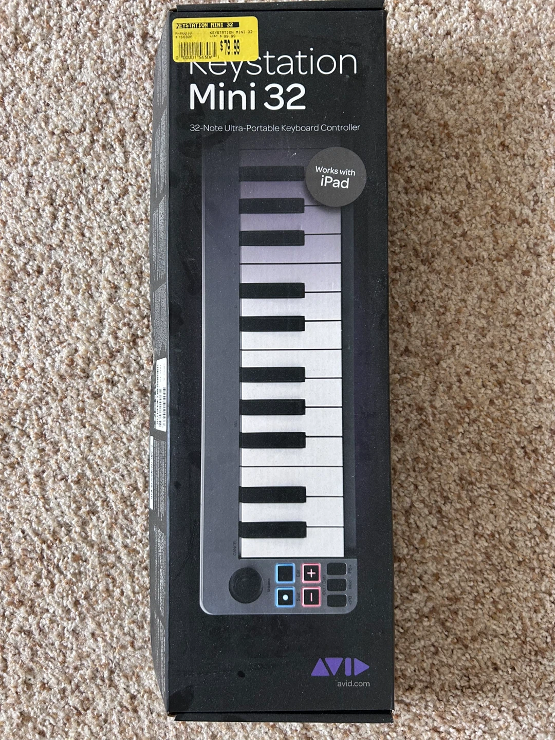 Keystation mini keyboard controller