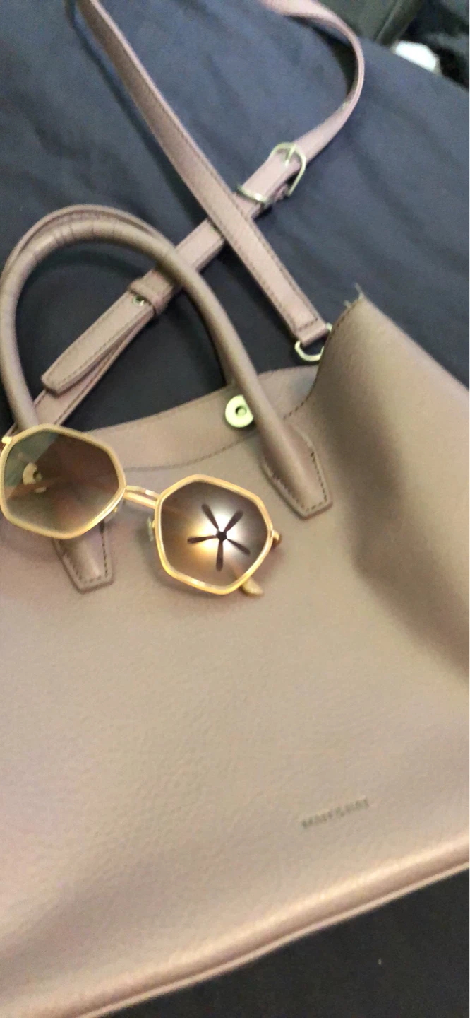 Matt & Nat Pink Handbag with Sunglasses