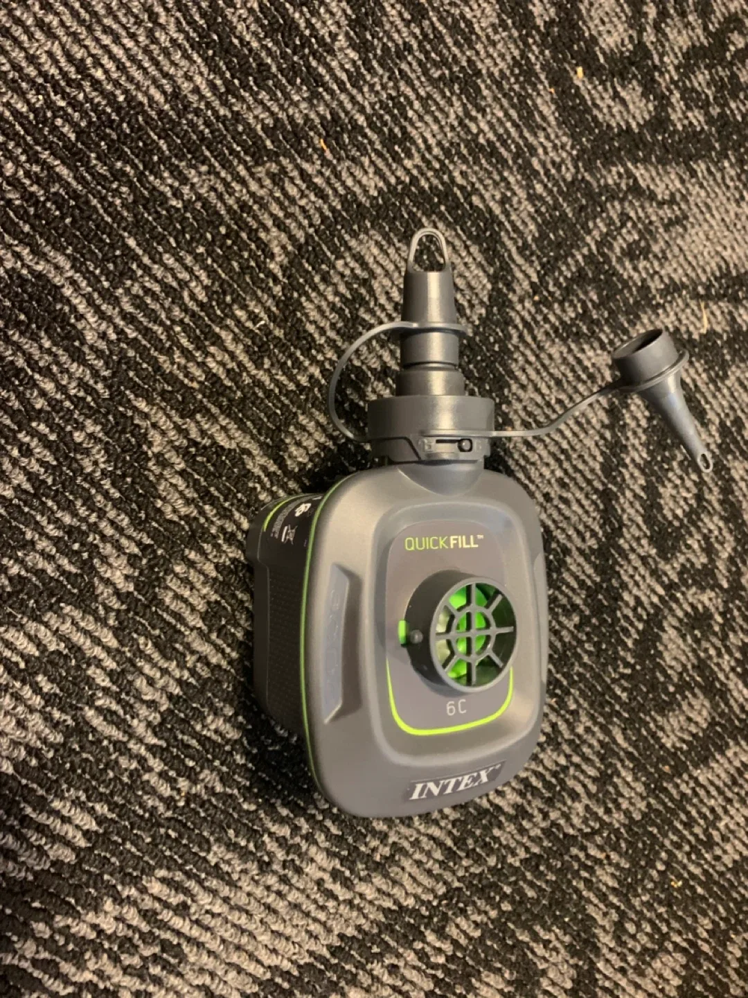 intex queen size air mattress with electric pump - photo 3