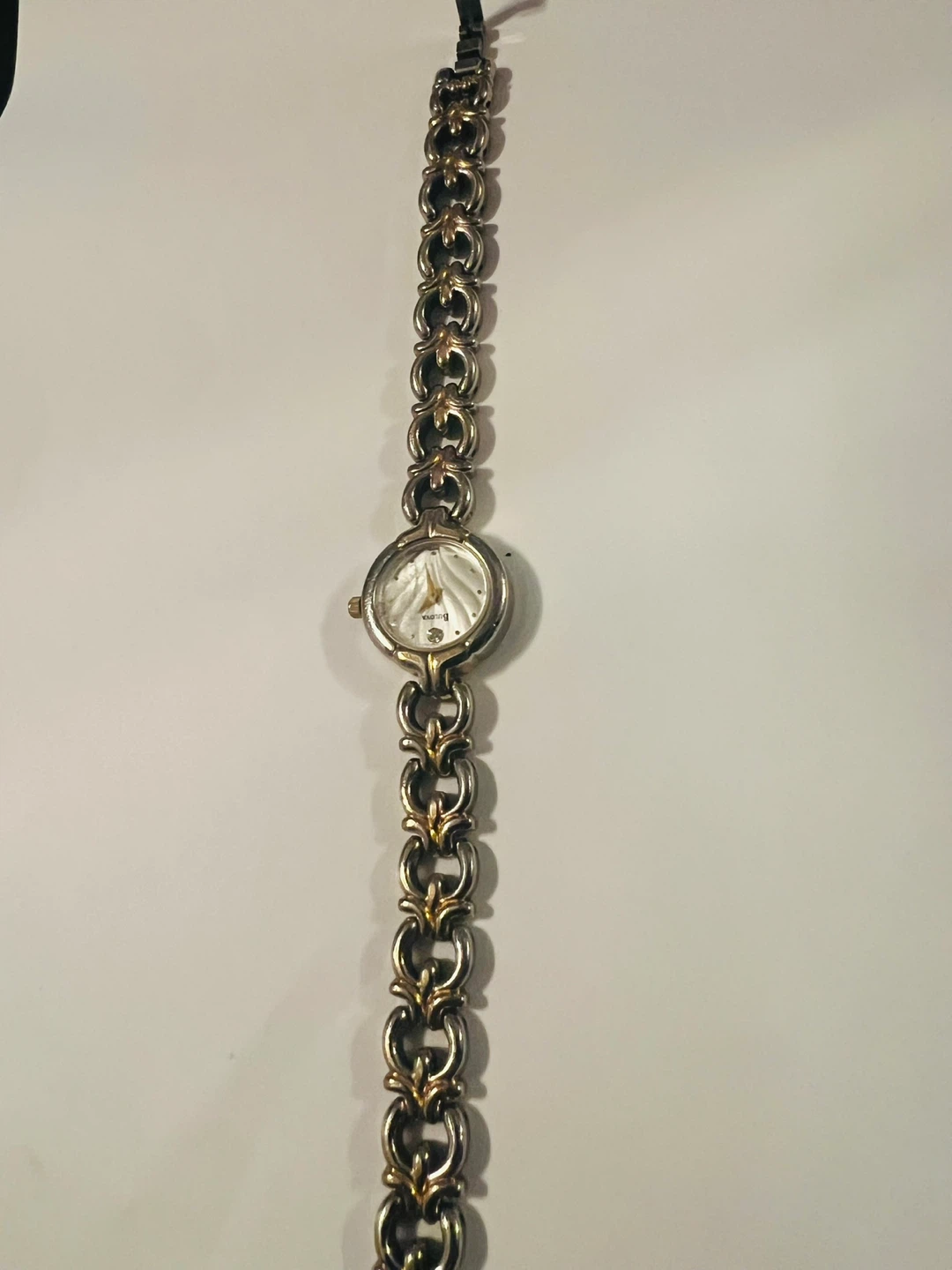 Bulova two-tone watch