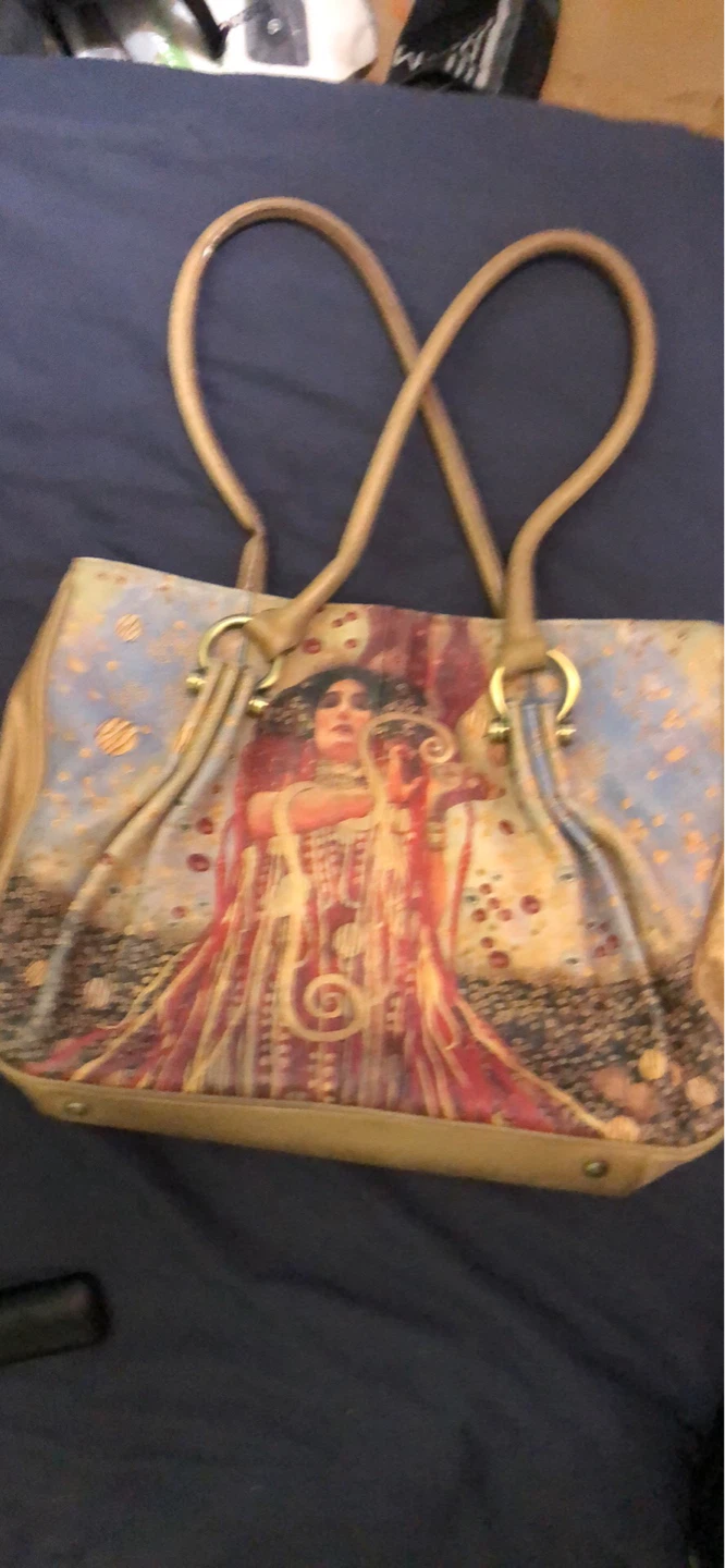 Handbag with Klimt artwork - photo 2
