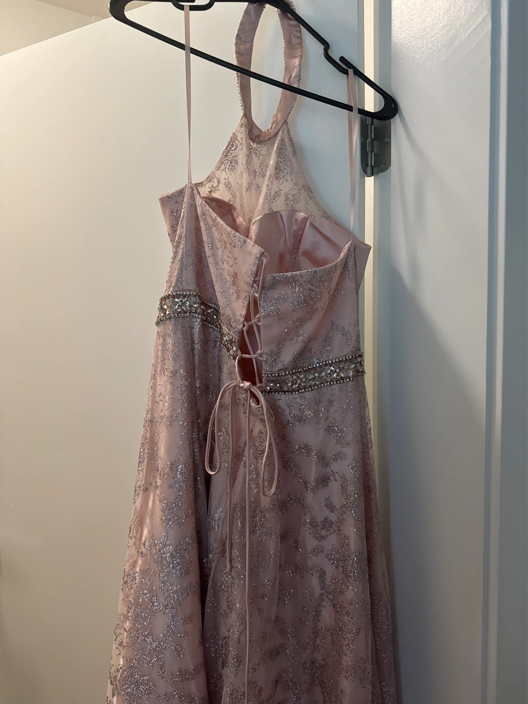 Melanie Lyne Pink Beaded Formal Dress - photo 3